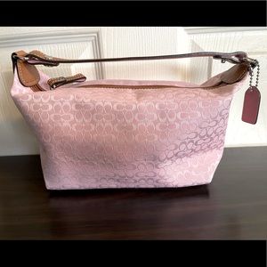 Small pink Coach bag